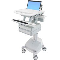 Ergotron SV44-1141-1 SV Laptop Cart, SLA Powered, 4 Drawers