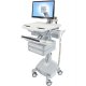 Ergotron SV44-1222-1 SV Cart w/ LCD Arm, LiFe Powered, 2 Drawers