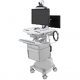 Ergotron SV44-57T1-1 SV Telemedicine Cart, Back-to-Back, Powered