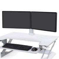 Ergotron 97-934-062 WorkFit Dual Monitor Kit