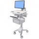 Ergotron SV43-12C0-0 StyleView Cart with LCD Arm, 2 Tall Drawers