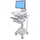 Ergotron SV44-13A2-1 SV Cart w/ LCD Pivot, LiFe Powered, 2 Drawer