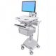 Ergotron SV44-13C2-1 SV Cart with LCD Pivot, (2x1) Tall Drawers