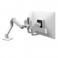 Ergotron 45-476-216 HX Dual Monitor Desktop Arm (white)