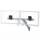 Ergotron 45-479-026 HX Dual Monitor Wall Mount Arm (polished aluminum)