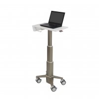 Ergotron C50-1100-0 CareFit Slim Medical Laptop Cart, non-powered