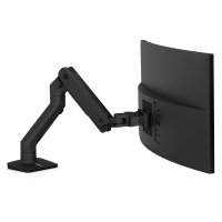 Ergotron 45-475-224 HX Desk Mount Heavy Monitor Arm (matte black)