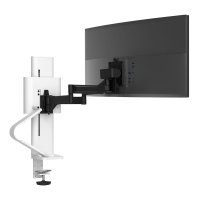 Ergotron 45-630-216 TRACE Single Monitor Desk Mount (white)