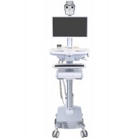 Ergotron Thermal Imaging Medical Cart with Onboard LiFe Power System