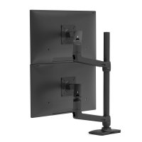 Ergotron 45-509-224 LX Dual Stacking Arm Tall Pole (matte black)