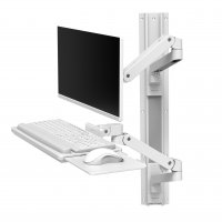 Ergotron 45-696-290 LX Pro Wall Mounted Computer Workstation (white)