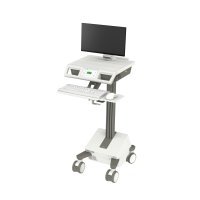 Ergotron M211-1101-100000-1-1 Mosaic LCD Cart, DC Power, No Drawer