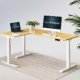 Flexispot E7L Pro 3-Leg L-Shaped Height Adjustable Standing Desk