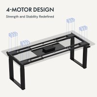 Flexispot E7Q Electric Height Adjustable Desk