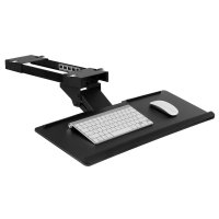 MOUNT-IT! Under Desk Computer Keyboard and Mouse Tray - MI-7135