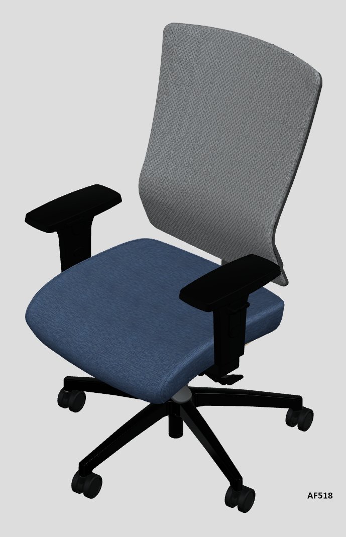 Office Master AF518 (OM Seating) Affirm High-Back Management Chair