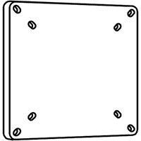 Workrite MON-ACCBLST-2LB-B Ballast plate