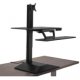 Workrite SOL-E-DT-B Solace Electric Standing Desk Converter