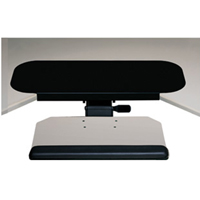 Humanscale 700 Single or Dual Mouse Diagonal Board Keyboard Tray