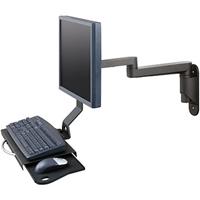 lcd mount with keyboard tray