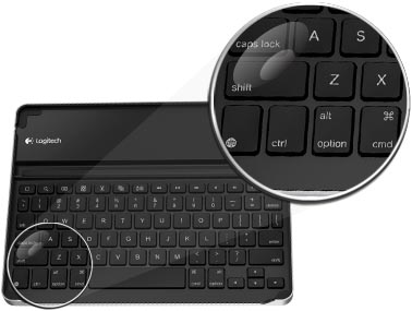 manual logitech keyboard case ipad 2