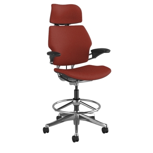 humanscale freedom low back draughtsman chair